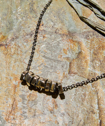 ability（アビリティ）の「HARIM ハリム / SILVER ROCK BEADS CHAIN NECKLACE シルバー925ロックビーズサージカルステンレスチェーンネックレス / ST-HRP118SV（ネックレス）」