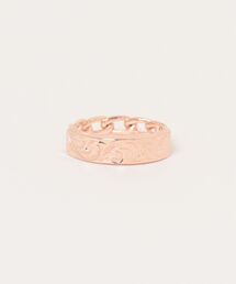 chain plate ring/【ハワイアンジュエリー】【サージカルステンレス】【金属アレルギー対応】【IRIEBEACH / アイリービーチ】つけっぱなしOK
