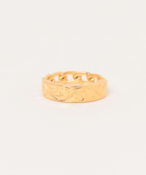 IRIEBEACH（アイリービーチ）の「chain plate ring/【ハワイアンジュエリー】【サージカルステンレス】【金属アレルギー対応】【IRIEBEACH / アイリービーチ】つけっぱなしOK（リング・レディース・ゴールド/ピンク/シルバー・7号/9号/11号/13号/15号/17号/19号/21号）」の10枚目の写真