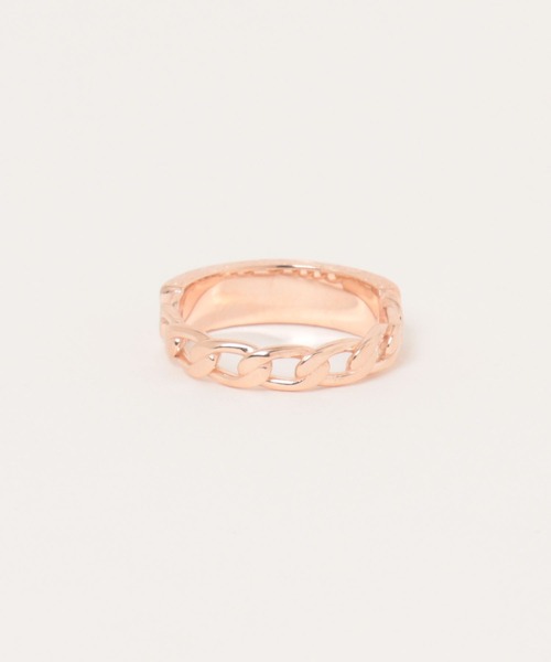 IRIEBEACH（アイリービーチ）の「chain plate ring/【ハワイアンジュエリー】【サージカルステンレス】【金属アレルギー対応】【IRIEBEACH / アイリービーチ】つけっぱなしOK（リング・レディース・ゴールド/ピンク/シルバー・7号/9号/11号/13号/15号/17号/19号/21号）」の11枚目の写真