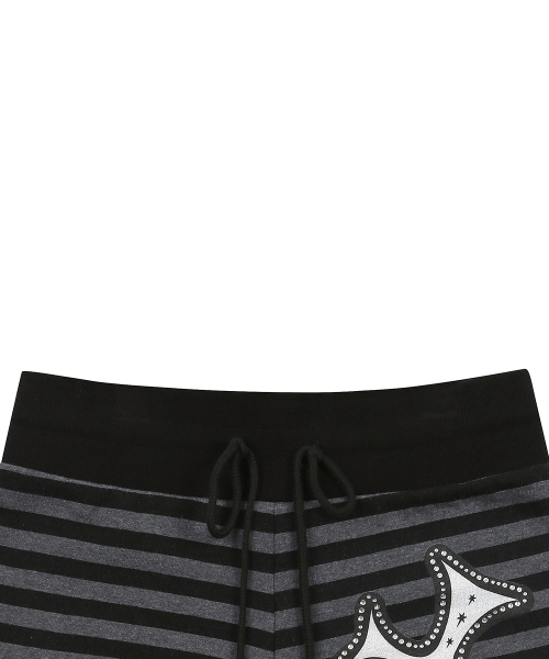 LUVISTRUE(ラヴイズトゥルー)の「SY LACE STRIPE SHORTS(CHARCOAL)(その他パンツ・レディース・その他・FREE)」の4枚目の写真