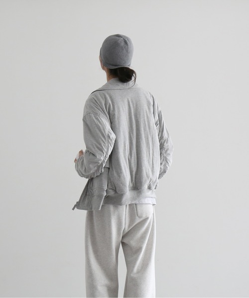 KAIKO(カイコー)の「KAIKO Home crew(ブルゾン・メンズ・グレー・1/2)」の4枚目の写真
