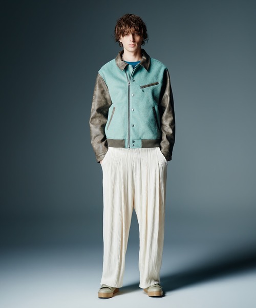 glamb(グラム)の「Willow Crepe Pants / ウィロークレープパンツ(その他パンツ・メンズ・ブラック/ホワイト・S/M/L)」の10枚目の写真