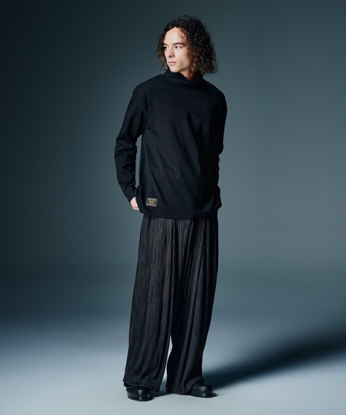 glamb(グラム)の「Willow Crepe Pants / ウィロークレープパンツ(その他パンツ・メンズ・ブラック/ホワイト・S/M/L)」の15枚目の写真