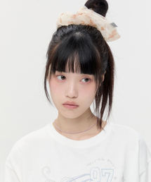 TYPESERVICE（タイプサービス）の「Flower Lace Scrunchie [Yellow]（シュシュ）」