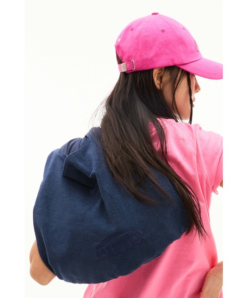 EMIS(イミス)の「TERRY SHOULDER BAG(ショルダーバッグ・レディース・イエロー/ネイビー・FREE)」の6枚目の写真