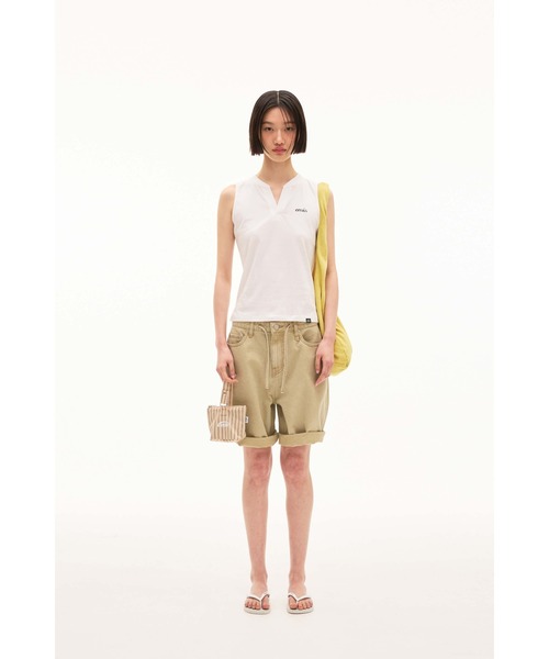 EMIS(イミス)の「TERRY SHOULDER BAG(ショルダーバッグ・レディース・イエロー/ネイビー・FREE)」の12枚目の写真