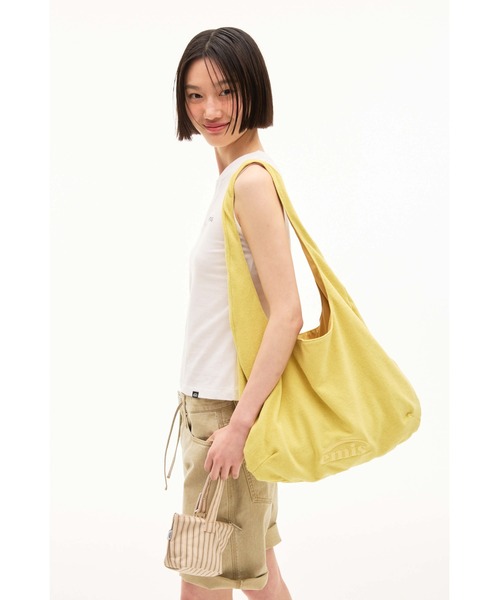 EMIS(イミス)の「TERRY SHOULDER BAG(ショルダーバッグ・レディース・イエロー/ネイビー・FREE)」の15枚目の写真