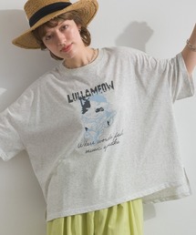 スラブシアー 三毛猫 Tシャツ