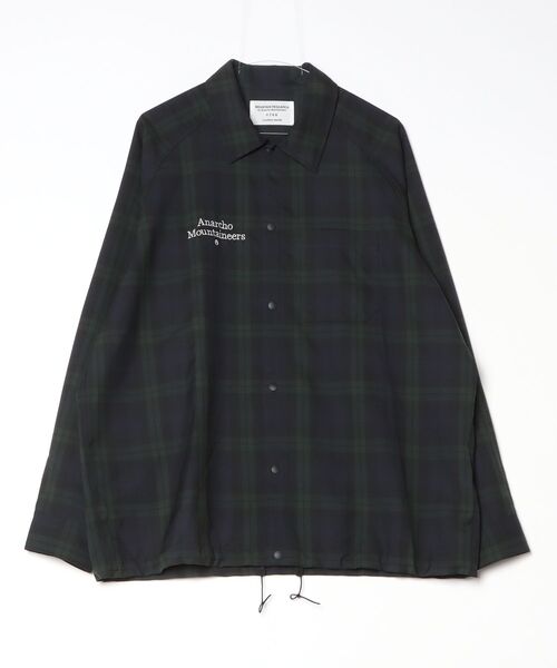 fridge(フリッジ)の「【MOUNTAIN RESEARCH】マウンテンリサーチ Merino Coach Shirt(シャツ/ブラウス・メンズ・その他/ブラック・LARGE/MEDIUM)」の2枚目の写真