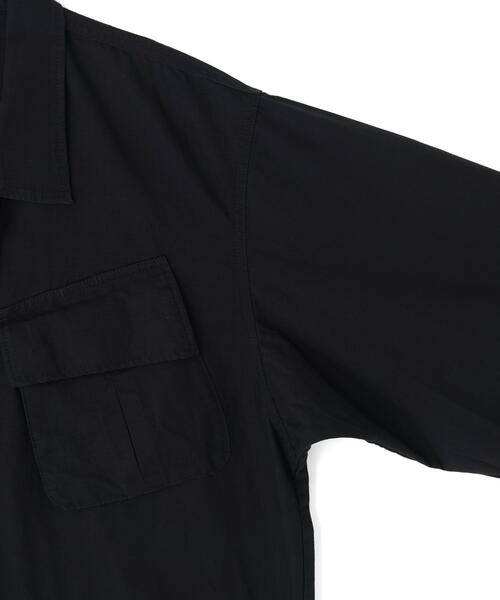 Alpha Industries(アルファインダストリーズ)の「【日本限定】Alpha Industries/アルファインダストリーズ/RIPSTOP FATIGUE SHIRT/リップストップ ファティーグ シャツ(シャツ/ブラウス・メンズ・オリーブ系/その他2/その他24/ブラック・XL/M/S/L/2XL)」の9枚目の写真