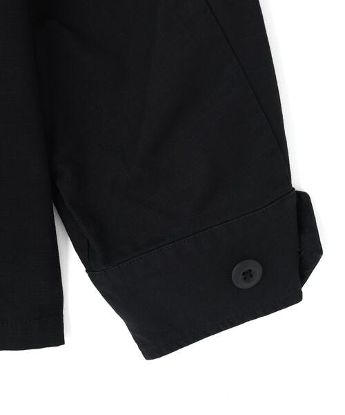 Alpha Industries(アルファインダストリーズ)の「【日本限定】Alpha Industries/アルファインダストリーズ/RIPSTOP FATIGUE SHIRT/リップストップ ファティーグ シャツ(シャツ/ブラウス・メンズ・オリーブ系/その他2/その他24/ブラック・XL/M/S/L/2XL)」の13枚目の写真