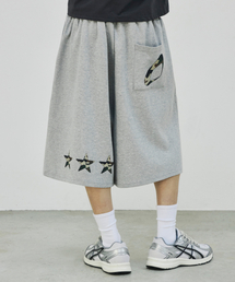 SCALLYWAG | バックカモスターバミューダスウェットショーツ[グレー](その他パンツ)