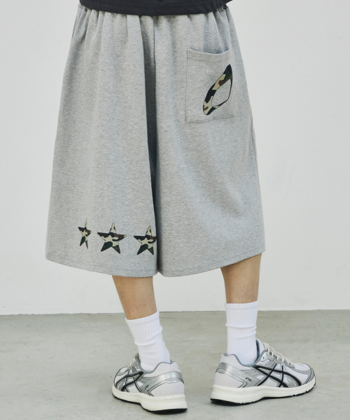 SCALLYWAG（スカリーワグ）の「バックカモスターバミューダスウェットショーツ[グレー]（その他パンツ・レディース・その他・MEDIUM/LARGE）」の3枚目の写真