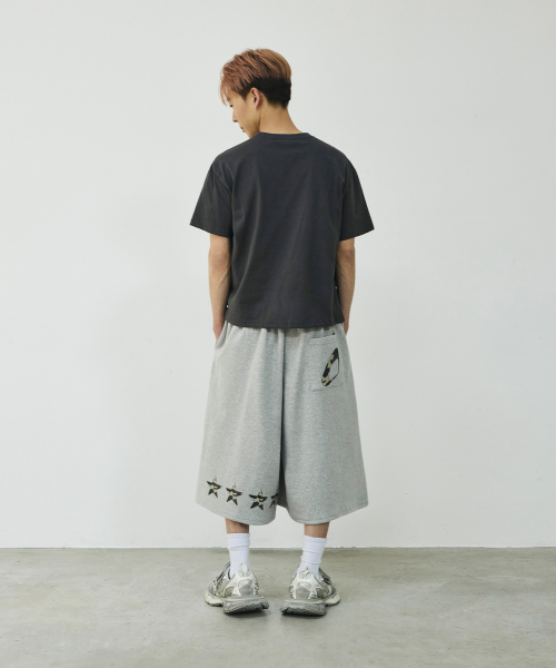 SCALLYWAG（スカリーワグ）の「バックカモスターバミューダスウェットショーツ[グレー]（その他パンツ・レディース・その他・MEDIUM/LARGE）」の4枚目の写真
