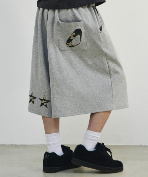 SCALLYWAG（スカリーワグ）の「バックカモスターバミューダスウェットショーツ[グレー]（その他パンツ・レディース・その他・MEDIUM/LARGE）」の9枚目の写真
