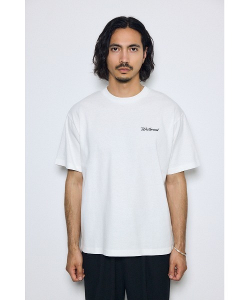 AZUL by moussy（アズールバイマウジー）の「リゾートバックグラフィックTシャツ（Tシャツ/カットソー・メンズ・ホワイト/ブラック/スモークピンク/ミント・LARGE/MEDIUM）」の9枚目の写真