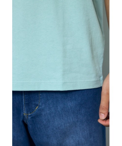AZUL by moussy（アズールバイマウジー）の「リゾートバックグラフィックTシャツ（Tシャツ/カットソー・メンズ・ホワイト/ブラック/スモークピンク/ミント・LARGE/MEDIUM）」の16枚目の写真