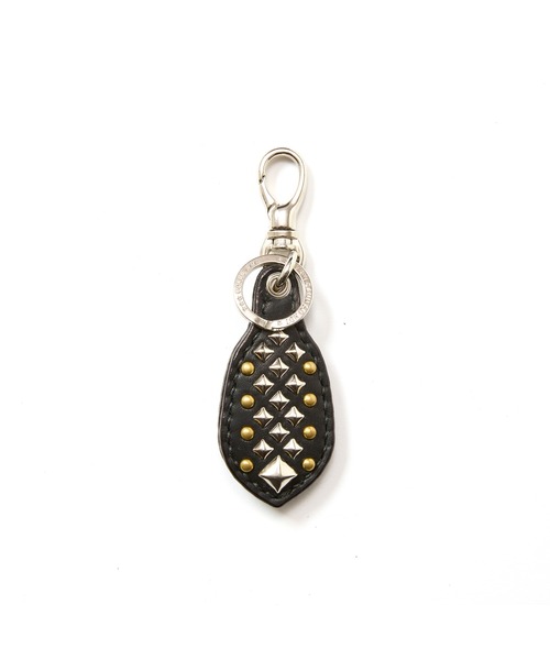 CALEE（キャリー）の「CALEE/キャリー SILVER STAR CONCHO LEATHER KEY