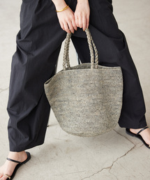 MADE IN MADA（メイドインマダ）の「《追加2》MADE IN MADA/メイドインマダ ALICE MM BAG（かごバッグ）」