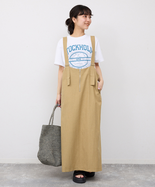 MADE IN MADA(メイドインマダ)の「《追加2》MADE IN MADA/メイドインマダ ALICE MM BAG(かごバッグ・レディース・ベージュ/チャコールグレー・FREE)」の4枚目の写真