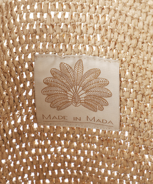 MADE IN MADA(メイドインマダ)の「《追加2》MADE IN MADA/メイドインマダ ALICE MM BAG(かごバッグ・レディース・ベージュ/チャコールグレー・FREE)」の17枚目の写真