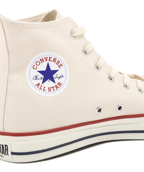 CONVERSE(コンバース)の「《CONVERSE》CANVAS ALL STAR J HI / キャンバス オールスター ハイカット / コンバース(スニーカー・レディース・ホワイト系2/ブラック・5/4.5/6.5/5.5/4)」の5枚目の写真