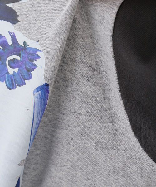 CITYSHOP(シティーショップ)の「CREATIVE GROWTH BASEBALLTEE OE1230:Tシャツ(Tシャツ/カットソー・レディース・グレー・SMALL)」の14枚目の写真
