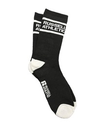 Russell Athletic | RUSSELL ATHLETIC / ラッセルアスレティック Athletic Logo Pile Socks アスレチック ロゴ パイル ソックス 靴下 ミドル丈 ブランドロゴ ライン メンズ 2026年 秋 秋服(ソックス/靴下)