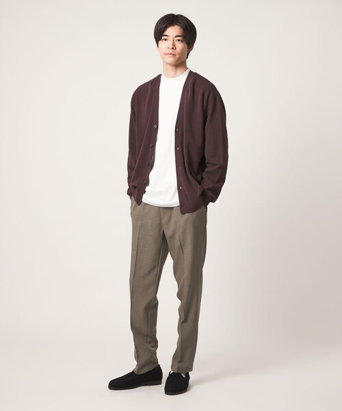 green label relaxing(グリーンレーベルリラクシング)の「ポリエステル シャーク オルマイ イージーパンツR2 -2WAYストレッチ-(その他パンツ・メンズ・ダークグレー/ブラック/ダークグリーン/モカ・S/M/L/XL)」の10枚目の写真