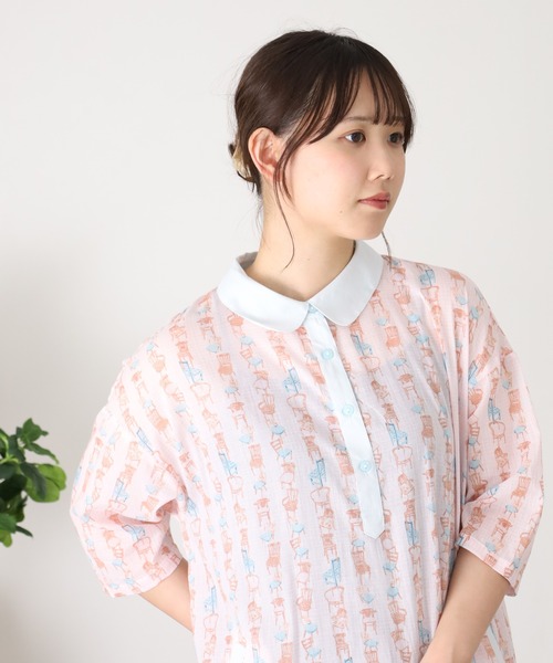 KILKI(キルキー)の「kilki 配色プルオーバーワンピース アンティークチェア(ワンピース・レディース・ベージュ系その他・FREE)」の10枚目の写真