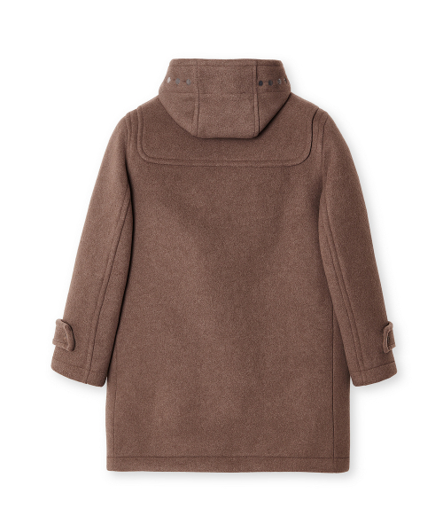 EDINBURGH CLUB（エディンバラクラブ）の「[London Tradition x  Edinburgh Club] ERICA MENS DUFFLE COAT [D/MUSHROOM]（チェスターコート・メンズ・ブラウン・SMALL/MEDIUM/X-LARGE）」の2枚目の写真