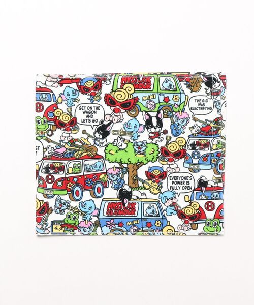 HYSTERIC MINI(ヒステリックミニ)の「HYS MINI BAND WAGON フェイスタオル(その他小物・キッズ・ホワイト系その他・FREE)」の2枚目の写真