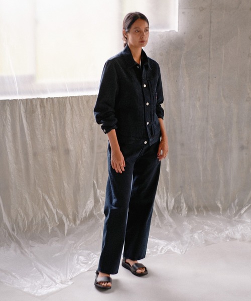 Levi's(リーバイス)の「Levi's/リーバイス PREMIUM BLACK TYPE 1 TRUCKER JACKET(デニムジャケット・メンズ・ブラック・XL/L/M/S/XX-LARGE)」の17枚目の写真