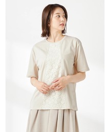フロントレースTシャツ