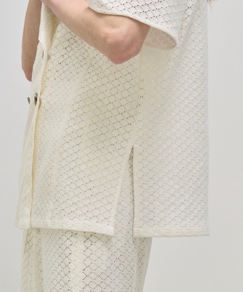 AKIRANAKA(アキラナカ)の「【AKIRANAKA/アキラナカ】Sylvie lace shirts WH(シャツ/ブラウス・レディース・ホワイト・1/2)」の12枚目の写真