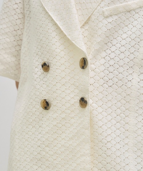 AKIRANAKA(アキラナカ)の「【AKIRANAKA/アキラナカ】Sylvie lace shirts WH(シャツ/ブラウス・レディース・ホワイト・1/2)」の11枚目の写真