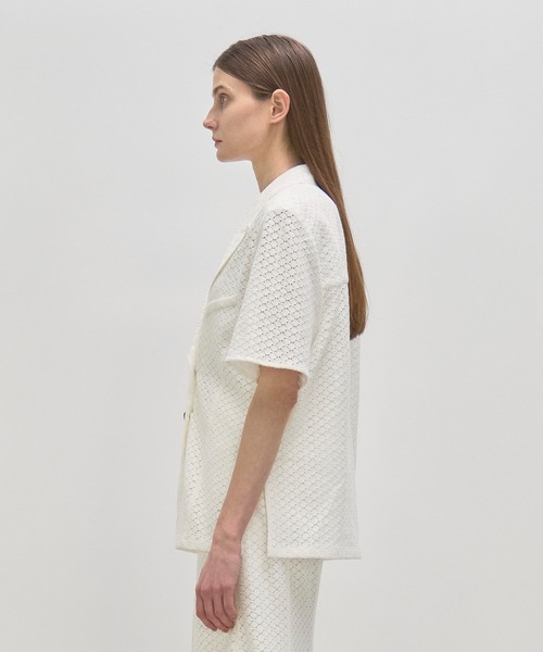 AKIRANAKA(アキラナカ)の「【AKIRANAKA/アキラナカ】Sylvie lace shirts WH(シャツ/ブラウス・レディース・ホワイト・1/2)」の7枚目の写真