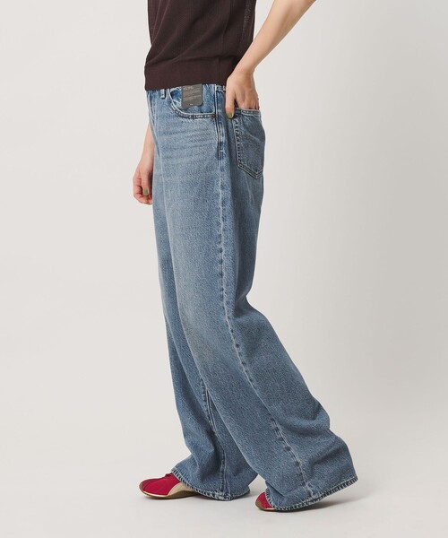 Levi's(リーバイス)の「<Levi's>CINCH ワイドデニムパンツ(デニムパンツ・レディース・ブラック/コバルトブルー・26/27/25)」の3枚目の写真