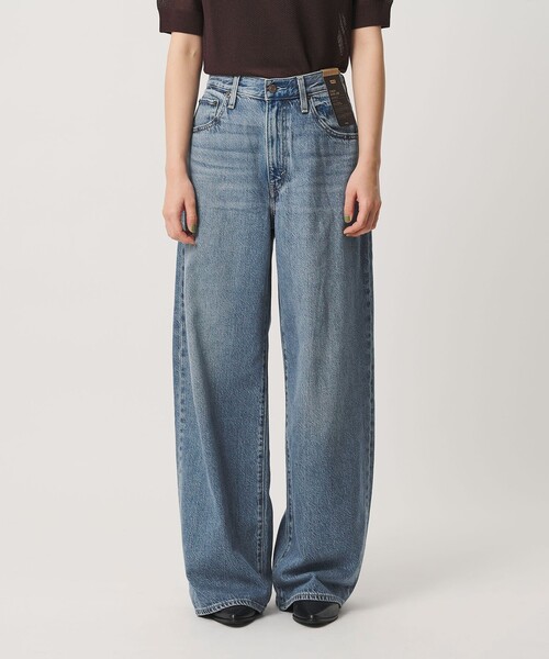 Levi's(リーバイス)の「<Levi's>CINCH ワイドデニムパンツ(デニムパンツ・レディース・ブラック/コバルトブルー・26/27/25)」の9枚目の写真