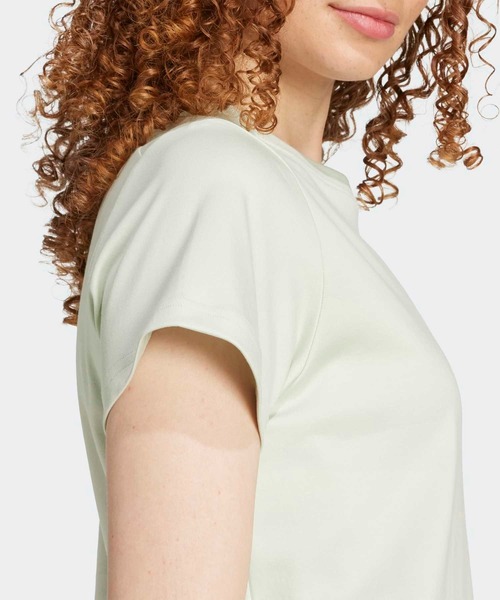 adidas(アディダス)の「キャット パッチ グラフィック 半袖Tシャツ / アディダス adidas(Tシャツ/カットソー・レディース・グリーン・XX-LARGE/LARGE/MEDIUM/SMALL/X-LARGE/X-SMALL)」の3枚目の写真