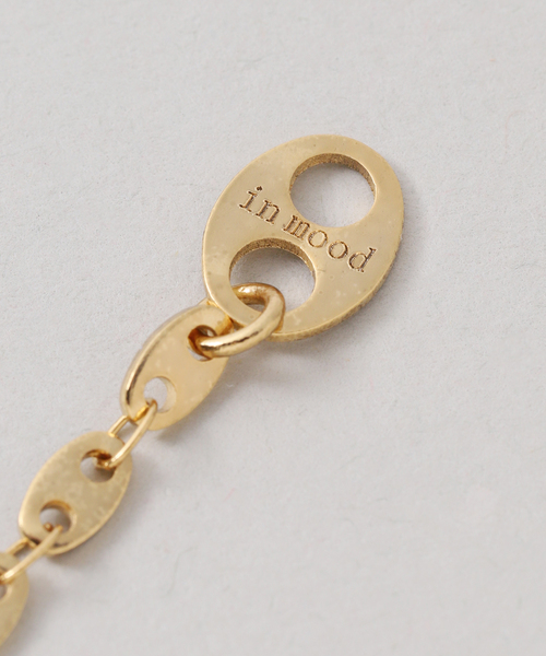 in mood(インムード)の「in mood/インムード PETITE ANCOR necklace(ゴールド)(ネックレス・レディース・ゴールド・FREE)」の8枚目の写真