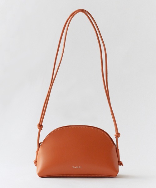 YAHKI(ヤーキ)の「YAHKI/ヤーキ CROSSBODY BAG_PURSIMMON クロスボディバッグ ショルダーバッグ レザー レディース 高級感 秋服 2026年秋冬(ショルダーバッグ・レディース・ブラック/ブラウン/オレンジ・FREE)」の22枚目の写真