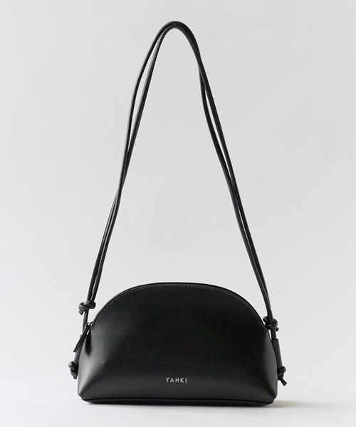 YAHKI(ヤーキ)の「YAHKI/ヤーキ CROSSBODY BAG_PURSIMMON クロスボディバッグ ショルダーバッグ レザー レディース 高級感 秋服 2026年秋冬(ショルダーバッグ・レディース・ブラック/ブラウン/オレンジ・FREE)」の14枚目の写真