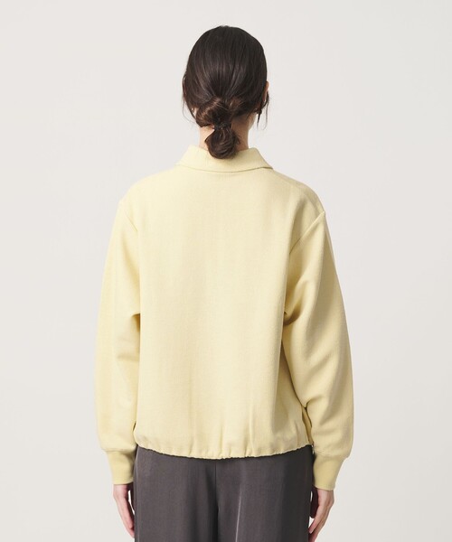 BEAUTY&YOUTH UNITED ARROWS(ビューティーアンドユースユナイテッドアローズ)の「【WEB限定 Wardrobe DAILY MINIMAL】ダンボールジャージー ハーフジッププルオーバー(Tシャツ/カットソー・レディース・オフホワイト/クリーム/ブラック・FREE)」の21枚目の写真