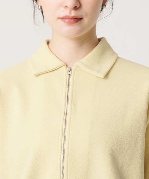 BEAUTY&YOUTH UNITED ARROWS(ビューティーアンドユースユナイテッドアローズ)の「【WEB限定 Wardrobe DAILY MINIMAL】ダンボールジャージー ハーフジッププルオーバー(Tシャツ/カットソー・レディース・オフホワイト/クリーム/ブラック・FREE)」の22枚目の写真
