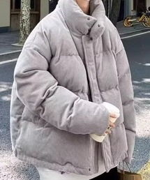 WESTBOY（ウエストボーイ）の「Y2K ユニセックス コーデュロイ スタンドカラー 中綿 パファージャケット WO26W5HOT01（ダウンジャケット/コート）」