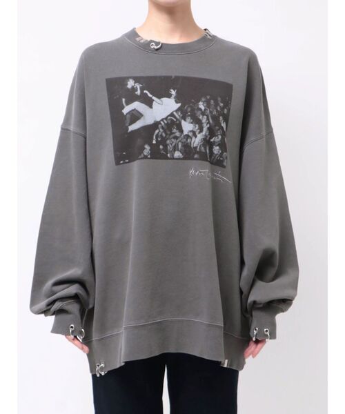 jouetie(ジュエティ)の「【KevinCummins×PosTokyo】スウェットプルオーバー(Tシャツ/カットソー・レディース・ピンク/オフホワイト/ブラック・FREE)」の18枚目の写真