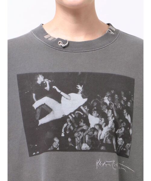 jouetie(ジュエティ)の「【KevinCummins×PosTokyo】スウェットプルオーバー(Tシャツ/カットソー・レディース・ピンク/オフホワイト/ブラック・FREE)」の15枚目の写真