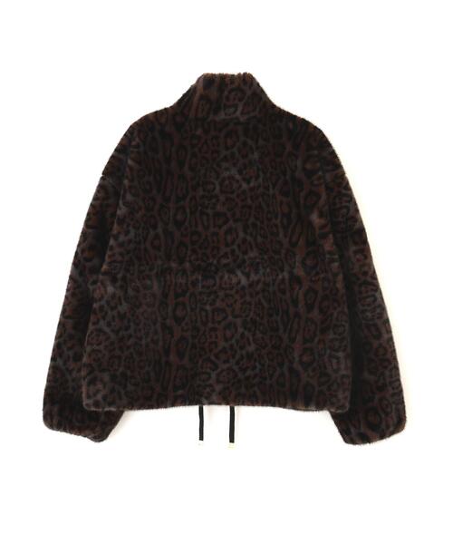 BEAVER（ビーバー）の「B omnivore/ビーオムニボー　ECO FUR BLOUSON エコファーブルゾン（ブルゾン・メンズ・ベージュ/グレー・M/L）」の3枚目の写真